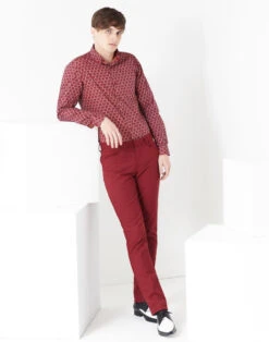 Logan Slim Hopsack Trousers STONE -Fashion House Store loganslim shirt jam 21852.1661269373 2