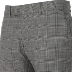 60s Mod Pow Check Suit Trousers (G) -Fashion House Store madacap pow suit trousers grey detail 44480.1661264663
