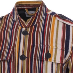 Pepper Mod Stripe Cord Tunic Jacket 31 Pepper Mod Stripe Cord Tunic Jacket -Fashion House Store madacpeng cord stripe jacket multi detail 10035.1661265338