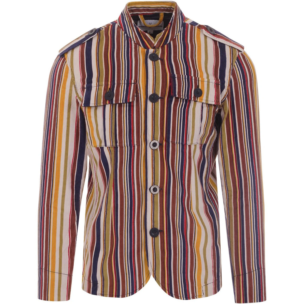 Pepper Mod Stripe Cord Tunic Jacket 9 Pepper Mod Stripe Cord Tunic Jacket - Image 7