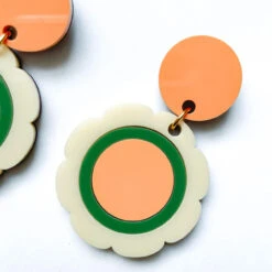 +Fantasia MADCAP X ADA BINKS Flower Drop Earrings -Fashion House Store madcap ada binks big flower drop2 87046.1661260142