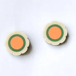 +Fantasia MADCAP X ADA BINKS Flower Stud Earrings -Fashion House Store madcap ada binks big flower studs2 38324.1661260158