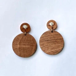 +Daydream MADCAP X ADA BINKS Flower Drop Earrings -Fashion House Store madcap ada binks round flower orange2 37528.1661260134