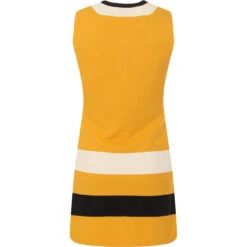 Lantana 1960s Mod Knitted Dress W -Fashion House Store madcap block knitted dress amber back 23417.1661260985 3