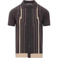Shock Of The Lightning Mod Polo Top -Fashion House Store madcap button through polo peat front 13421.1661265619