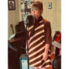 Cilla 60s Mod Stripe Dress W/ Scarf -Fashion House Store madcap cilla dress new2 84087.1661271264