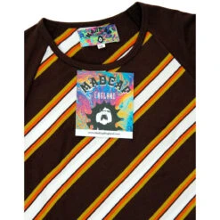 Cilla 60s Mod Stripe Dress W/ Scarf -Fashion House Store madcap cilla dress new9 03984.1661271272