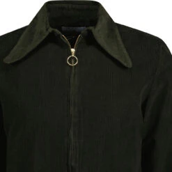Ziggy Beagle Collar Cord Shirt G -Fashion House Store madcap cord overshirt green detail 84053.1664883115