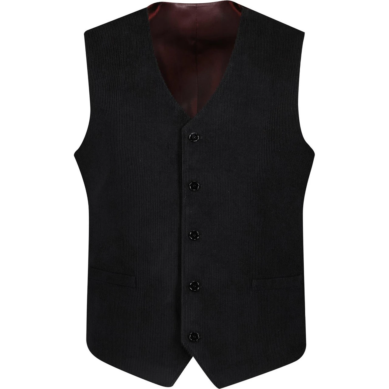 Manero Retro 70s Cord Waistcoat (N) 6 Manero Retro 70s Cord Waistcoat (N) - Image 4