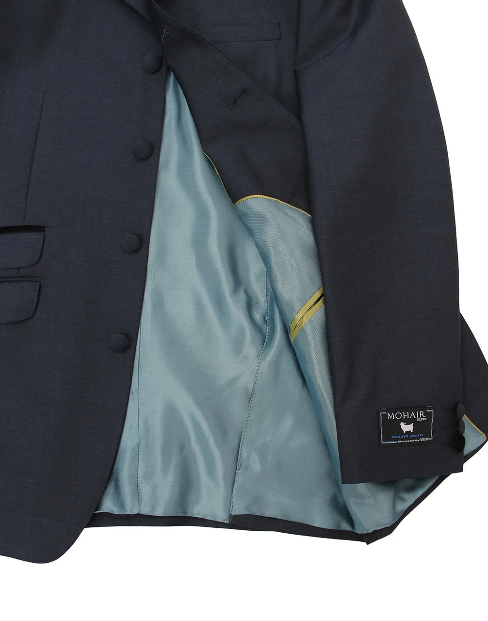 60s Mod 4 Button Mohair Suit Jacket 7 60s Mod 4 Button Mohair Suit Jacket - Image 5