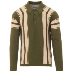 Acid Test Mod LS Big Collar Polo 30 Acid Test Mod LS Big Collar Polo -Fashion House Store madcap england acid test polo top cypress green 3 33217.1661261922 2