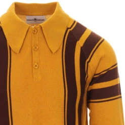 Acid Test Mod LS Big Collar Polo 31 Acid Test Mod LS Big Collar Polo -Fashion House Store madcap england acid test polo top haarvest gold 2 15788.1661261937 2