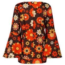 Stargaze 70s Flower Bell Sleeve Top 15 Stargaze 70s Flower Bell Sleeve Top -Fashion House Store madcap england bell sleeve top1 43894.1661260772