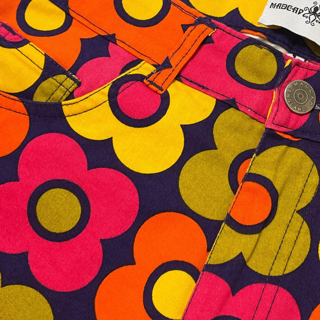 Belle 1970s Retro Flower Flares (P) 10 Belle 1970s Retro Flower Flares (P) - Image 8