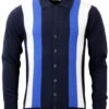 Best Retro Mod Panel Polo Cardigan -Fashion House Store madcap england best polo navy3 31201.1661273418