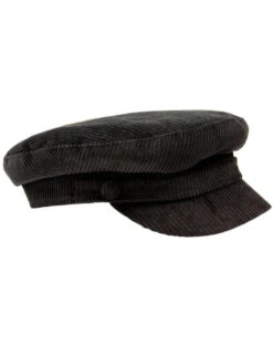 Beatle Retro Cord Lennon Hat (N) -Fashion House Store madcap england black cord beatle hat 3 20942.1661338483