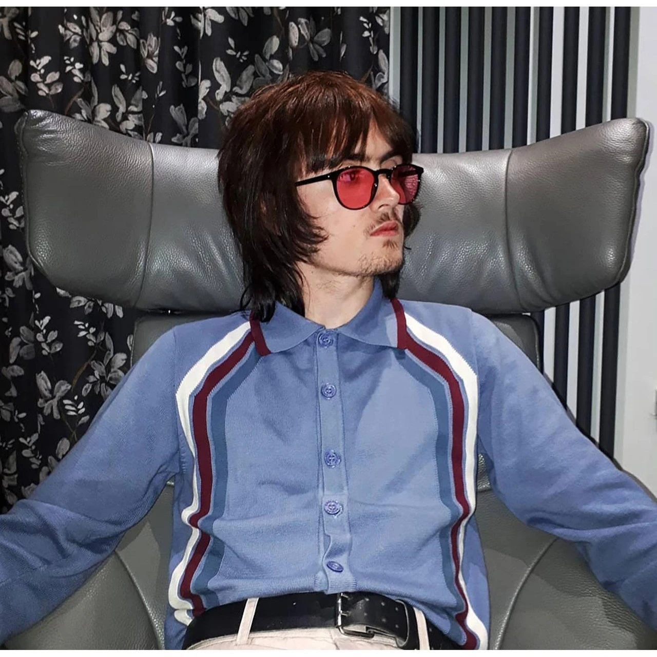 Blast Mod Stripe Polo Cardigan (FL) 16 Blast Mod Stripe Polo Cardigan (FL) - Image 14