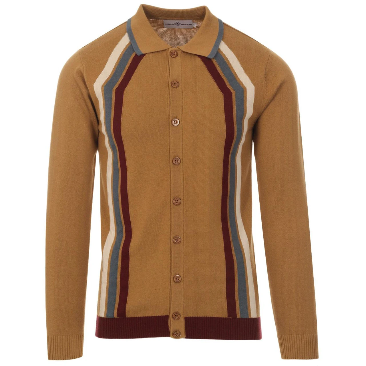 Blast Mod Stripe Polo Cardigan (FL) 4 Blast Mod Stripe Polo Cardigan (FL) - Image 2