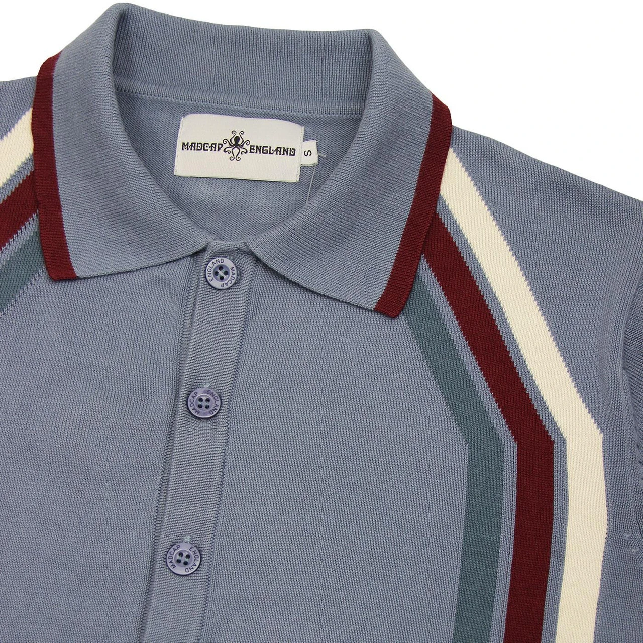 Blast Mod Stripe Polo Cardigan (FL) 11 Blast Mod Stripe Polo Cardigan (FL) - Image 9