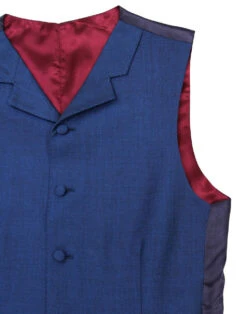 60s Mod Mohair Tonic Waistcoat BLUE -Fashion House Store madcap england blue tonic mohair waistcoat 2 35972.1661267749