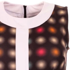 Blur Centre Stripe 60s Mod Dress -Fashion House Store madcap england blur optical dot dress4 23395.1661263449