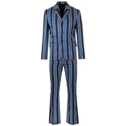 Offbeat Mod Boating Blazer (B/Y) -Fashion House Store madcap england boating stripe flared suit 1 53210.1661267002 1