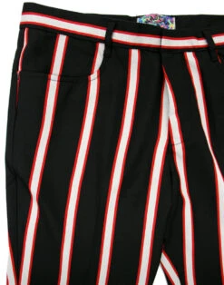Hapshash 2 60s Mod Bootcut Trousers -Fashion House Store madcap england bootcut stripe trousers 2 92711.1661269728