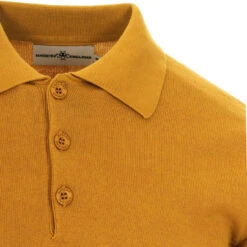 Brando 1960s Mod Knitted Polo (Z) -Fashion House Store madcap england brando knitted polo harvest gold 2 16524.1661262227 6