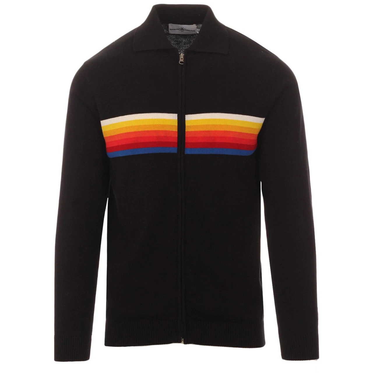 Britpop Rainbow Stripe Track Top 5 Britpop Rainbow Stripe Track Top - Image 3