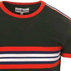 Cassette Retro 70s Stripe Tee -Fashion House Store madcap england cassette stripe tee rosin 3 54917.1661262050 1