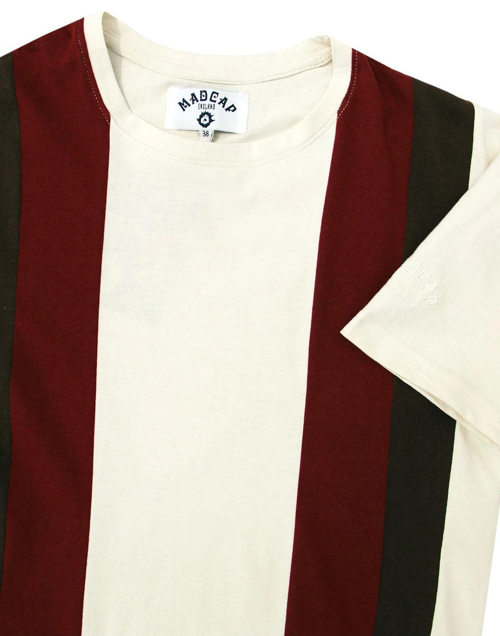 Afterglow Mod Stripe Panel Tee (C) 3 Afterglow Mod Stripe Panel Tee (C)
