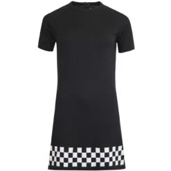 Nicole Mod Knit Checkboard Dress -Fashion House Store madcap england checkerboard dress 5 74367.1661266755