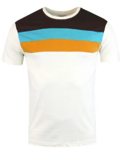 Collibosher Retro Chest Stripe Tee