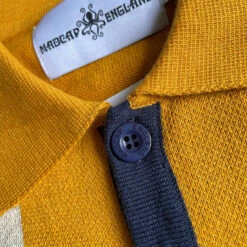 Comet Retro 60s Mod Polo Shirt (GO) -Fashion House Store madcap england comet polo gold2 18268.1661261166 3