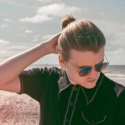 Crawdaddy Micro Dash Knit Polo (C) 29 Crawdaddy Micro Dash Knit Polo (C) -Fashion House Store madcap england crawdaddy black3 65540.1661274028 2