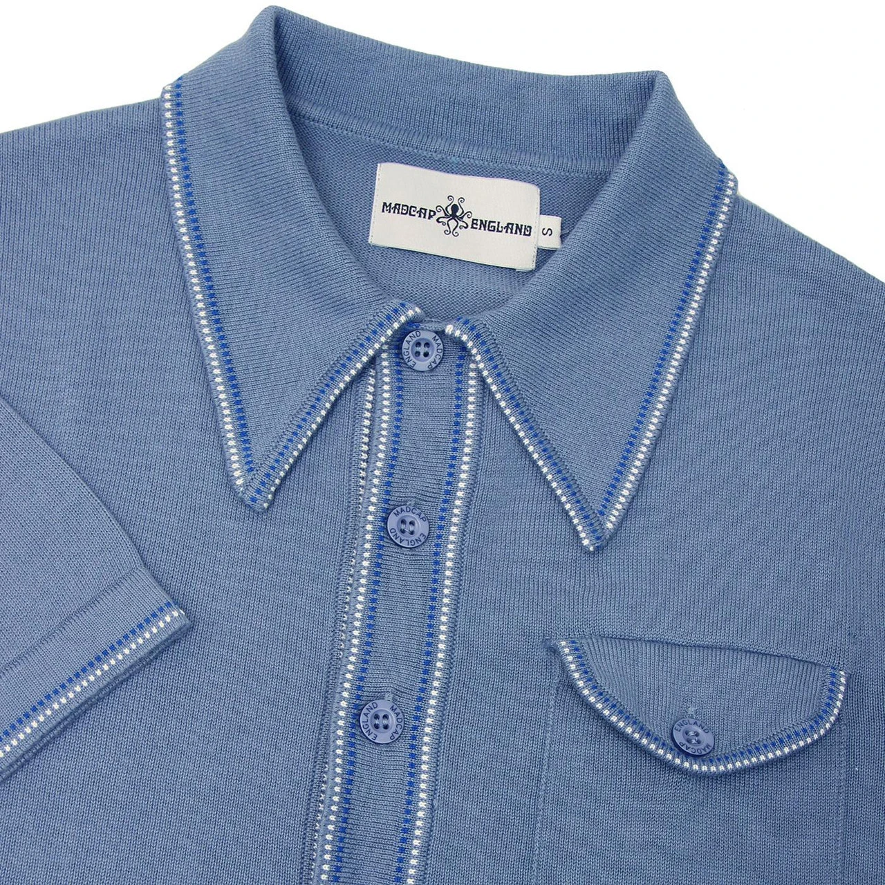 Crawdaddy Micro Dash Knit Polo (C) 21 Crawdaddy Micro Dash Knit Polo (C) - Image 19