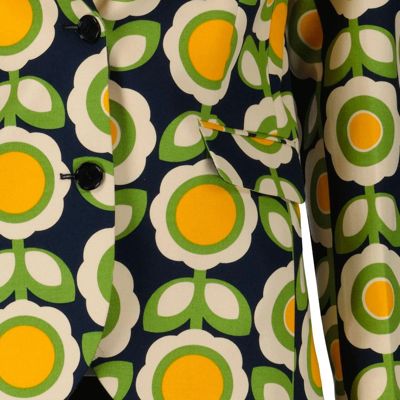 Beau Women's 70s Retro Blazer R 4 Beau Women's 70s Retro Blazer R - Image 2