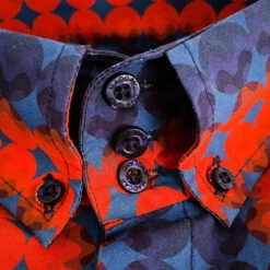 Diamond Dots Mod High Collar Shirt -Fashion House Store madcap england diamond dots shirt3 34332.1661263168