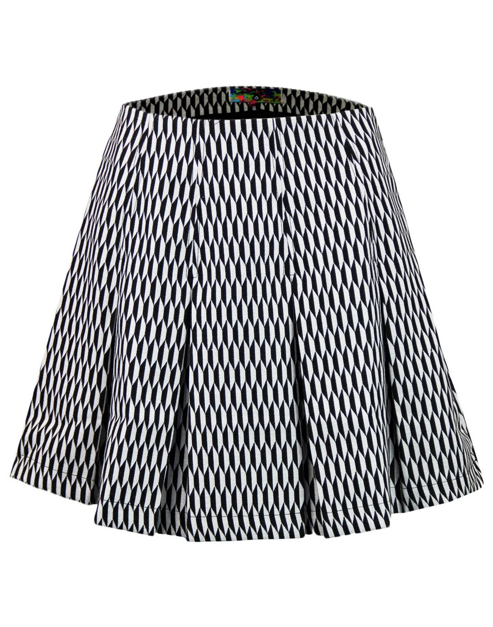 Bijoux Mod Geo Pleated Tennis Skirt 9 Bijoux Mod Geo Pleated Tennis Skirt - Image 7
