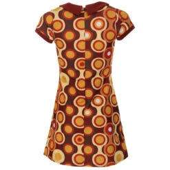 Dollierocker Psych-Out! Dress B/M 21 Dollierocker Psych-Out! Dress B/M -Fashion House Store madcap england dollierocker circles dress brown 2 89386.1661264535