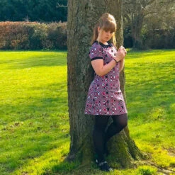 Dollierocker Op Art 1960s Mod Dress -Fashion House Store madcap england dollierocker op art pink3 50189.1661263509 1