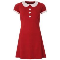 Dollierocker Jersey 60s Mod Dress -Fashion House Store madcap england dollirocker dress red 3 34338.1661263110 2