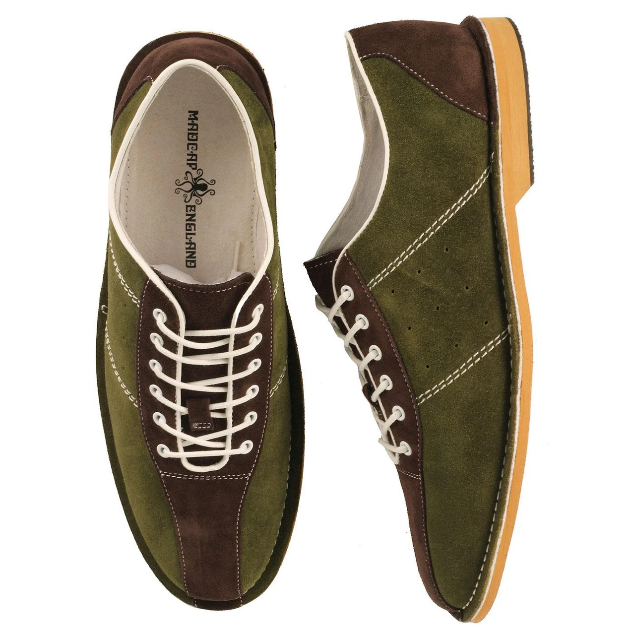 The Dude Mod Suede Bowling Shoes P 9 The Dude Mod Suede Bowling Shoes P - Image 7