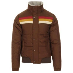 Edge Retro Stripe Ski Jacket (AG) -Fashion House Store madcap england edge retro ski jacket brown 5 80955.1661264341