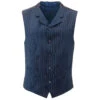 Electric Pinstripe Lapel Waistcoat -Fashion House Store madcap england electric pinstripe tailored0 waistcoat blue 1 74660.1679657372
