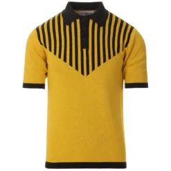 Firebird Mod Waffle Stripe Polo -Fashion House Store madcap england firebird waffle stripe polo freesia 4 26011.1661262969
