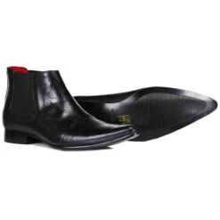 Gauntlet Mod Paisley Chelsea Boots -Fashion House Store madcap england gauntlet paisley chelsea boots black 1 00001.1667213000