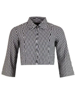 Ace 60s Flared Sleeve Bolero Jacket 36 Ace 60s Flared Sleeve Bolero Jacket -Fashion House Store madcap england geo diamond bolero jacket 6 27029.1661268457 1