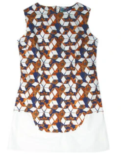 Sun Daisy Geo Retro Floral Dress -Fashion House Store madcap england geo floral shift dress 3 84549.1661268741