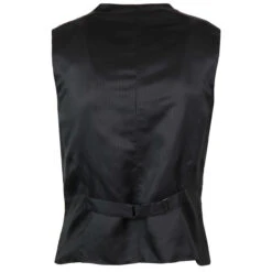 Gingham High Fasten Lapel Waistcoat -Fashion House Store madcap england gingham waistcoat 2 54279.1661266725